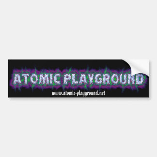 APLogoBumper, www.atomic-playground.net Bumper Sticker