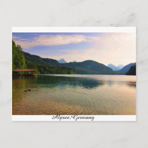 Aplsee,Hohenschwangau,Germany Postcard