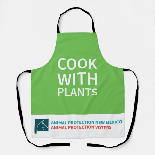 APNM and APV Apron. Cook With Plants. Apron (Front)