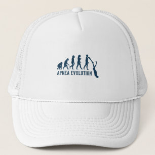 Apnoea Evolution Freediver Free Diving Free Diver Trucker Hat