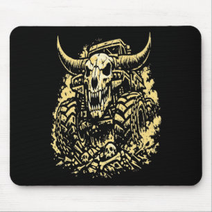 Apocalypse Bone Crusher Monster Truck  Mouse Pad