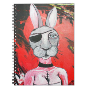 Apocalypse Bunny Friend Notebook