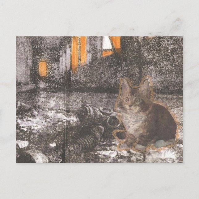 Apocalypse Kitty Postcard (Front)