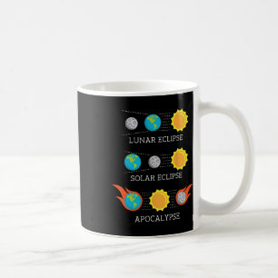 Apocalypse Lunar Solar Eclipse Space Coffee Mug