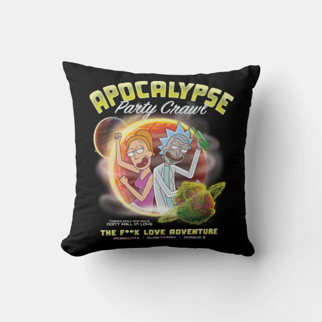 Apocalypse Party Crawl Cushion (Front)