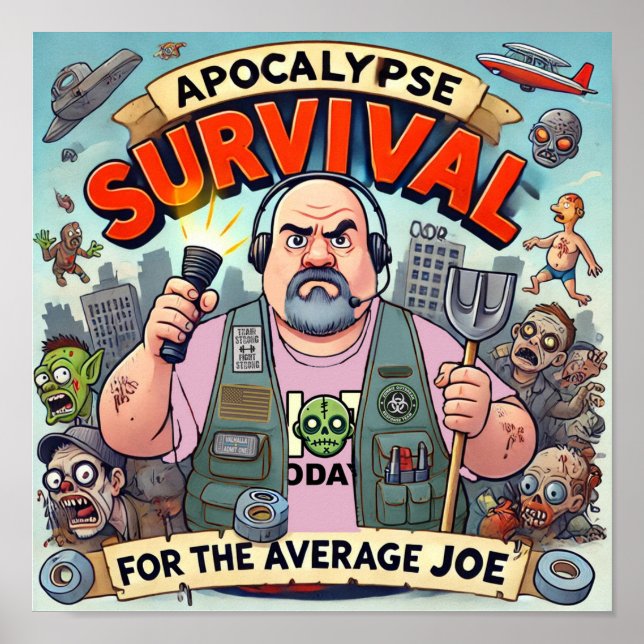 Apocalypse Survival for the Average Guy Poster (Front)