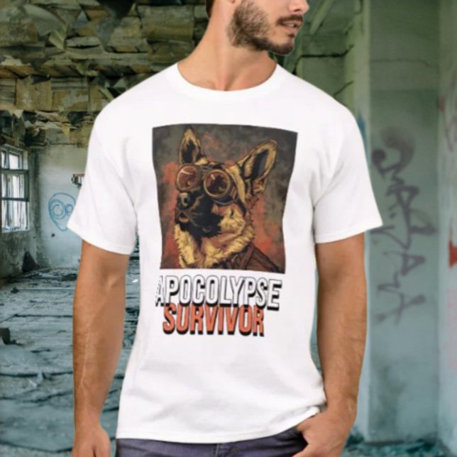 Apocalypse Survivor Dog T-Shirt (Creator Uploaded)
