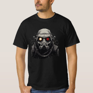 Apocalyptic Cyborg Post-Apocalyptic Fighter T-Shirt