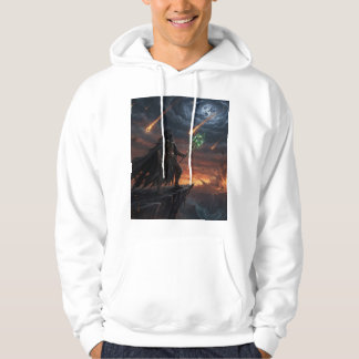 Apocalyptic Necromancer Dark Fantasy Hoodie