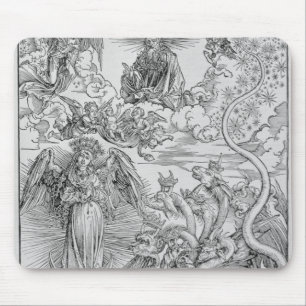 Apocalyptical scene mouse pad