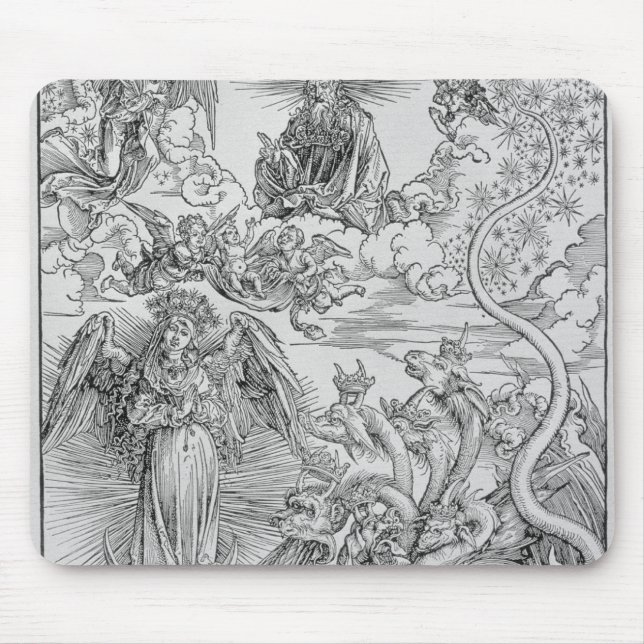 Apocalyptical scene mouse pad (Front)