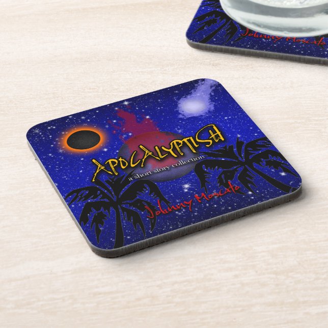 Apocalyptish Book Cover Coaster (Left Side)