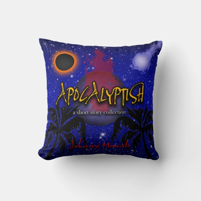 Apocalyptish Book Cover Cushion (Front)