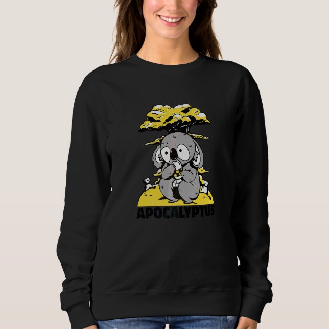 Apocalyptus Koala  Animals Sweatshirt (Front)