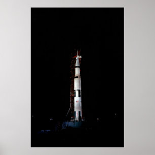 Apollo 10 on the Launch Pad Poster