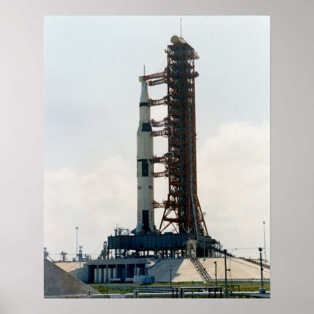 Apollo 10 on the Launch Pad Poster (Front)