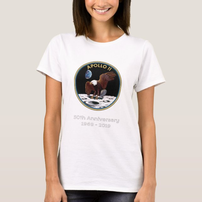 Apollo 11 50th Anniversary-2 T-Shirt (Front)