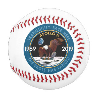 Apollo 11 50th Anniversary Mission Patch Insignia Baseball