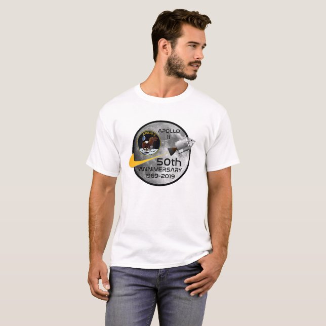 Apollo 11 50th Anniversary T-Shirt (Front Full)