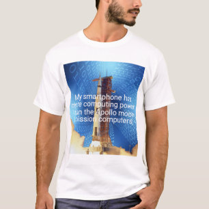 Apollo 11 Computing Power T-Shirt