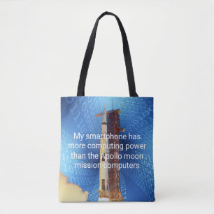 Apollo 11 Computing Power Tote Bag