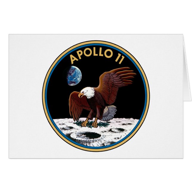Apollo 11 insignia (Front Horizontal)