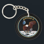 Apollo 11 insignia key ring<br><div class="desc">Apollo 11 insignia. Great gifts for astronomers,  gifts for astronauts and gifts for space fans!</div>