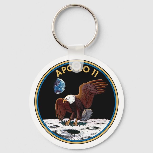Apollo 11 insignia key ring (Front)