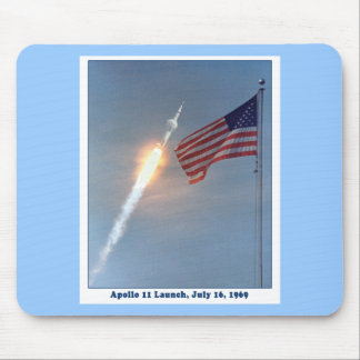 Apollo 11 Launch July 16, 1969 Mouse Pad