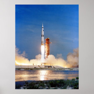 Apollo 11 Launch Poster