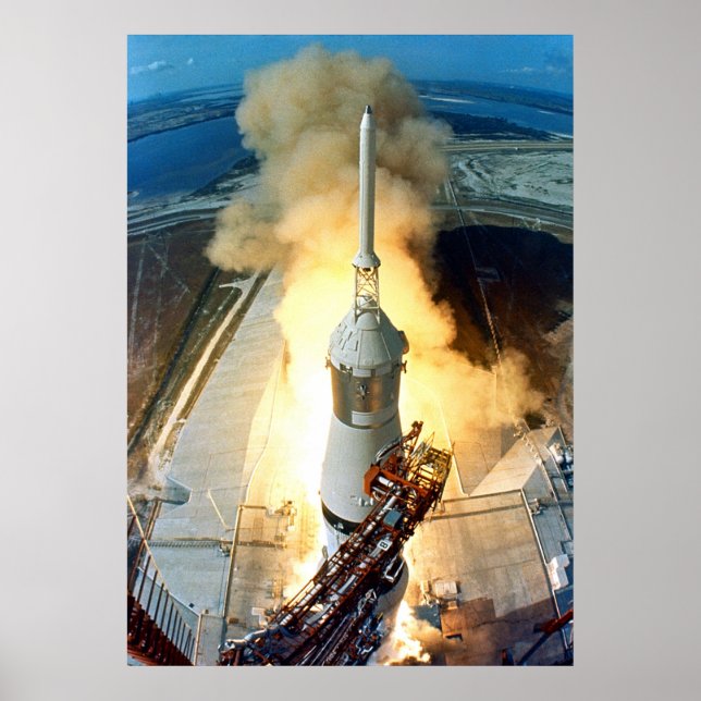 Apollo 11 Launch Poster (Front)