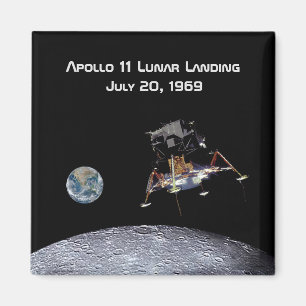 Apollo 11 Lunar Landing Magnet