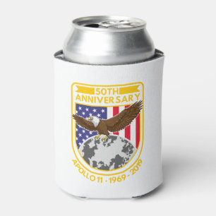 Apollo 11 Moon Landing 50th Anniversary Party Can Cooler
