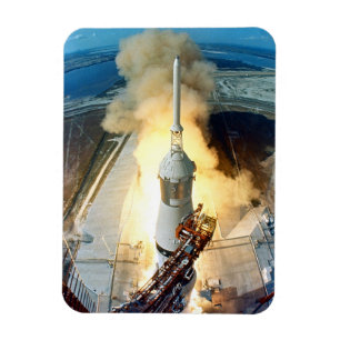 Apollo 11 Moon Landing Launch Kennedy Space Centre Magnet