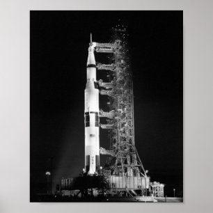 Apollo 11 on the Launch Pad Poster