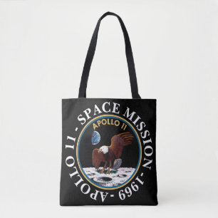 Apollo 11 Space Mission 1969 Insignia Tote Bag