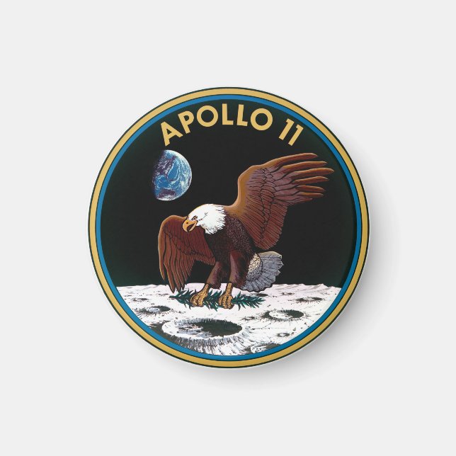 Apollo 11: We Reach The Moon Magnet (Front)