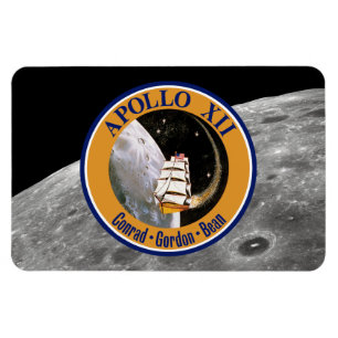 Apollo 12 Mission Patch Logo Magnet