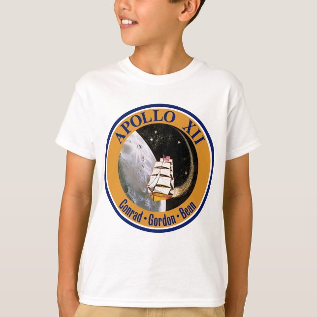 Apollo 12 Mission Patch Logo T-Shirt (Front)