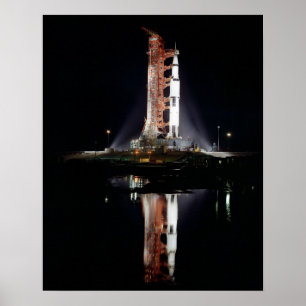 Apollo 12 on the Launch Pad Poster
