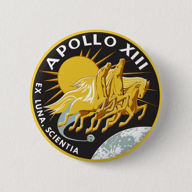 Apollo 13 Button (Front)