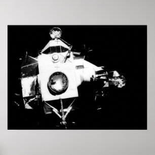 Apollo 13 Lunar Module Aquarius Poster