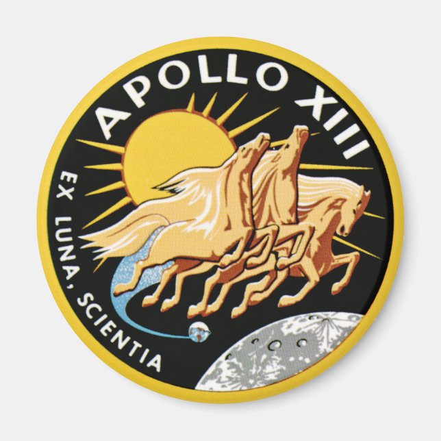 Apollo 13 magnet (Front)