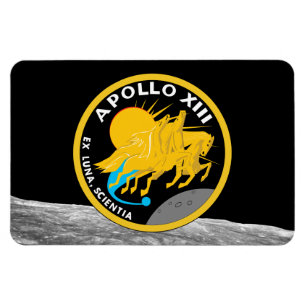 Apollo 13 NASA Mission Patch Logo Magnet