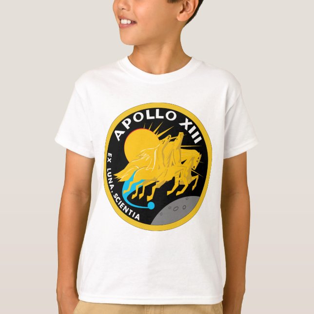 Apollo 13 NASA Mission Patch Logo T-Shirt (Front)