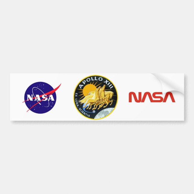 Apollo 13: Survival Bumper Sticker (Front)