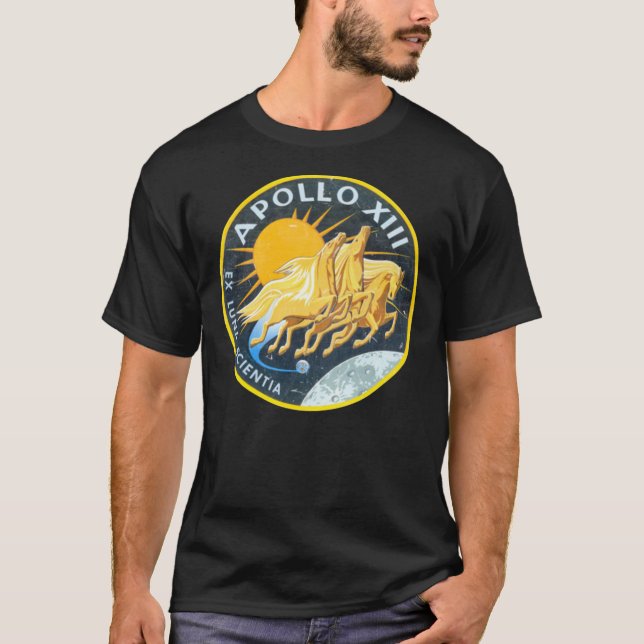 Apollo 13 Vitage Logo, Nasa   T-Shirt (Front)