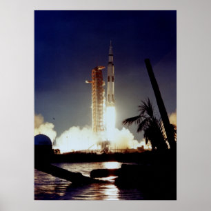 Apollo 14 Launch Poster