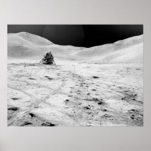 Apollo 15 Lunar Module Poster