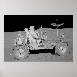 Apollo 15 Lunar Roving Vehicle Poster